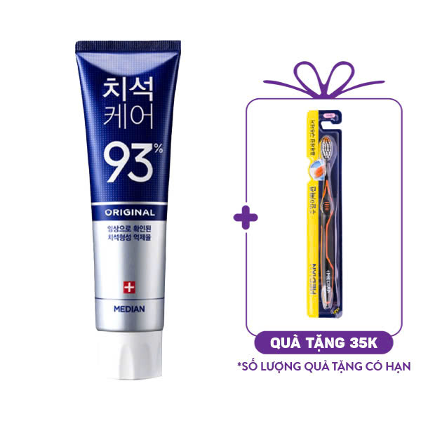 Kem Đánh Răng Median Dental IQ 93% Toothpaste - Xanh (120g)