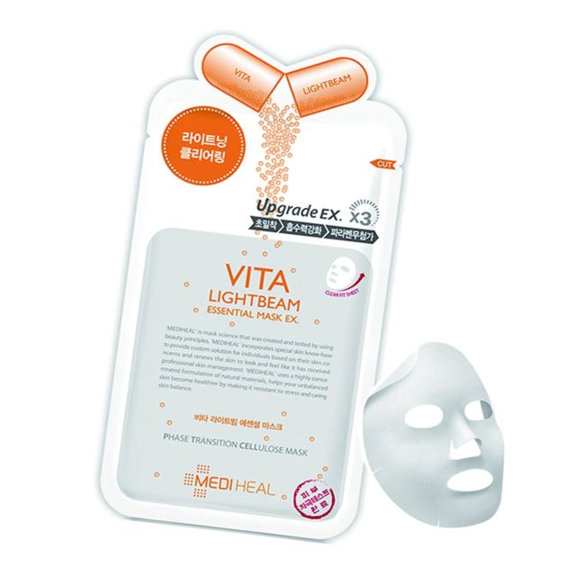 Mặt Nạ Mediheal Phục Hồi & Tái Tạo Da Vita Lightbeam Essential Mask (25ml)