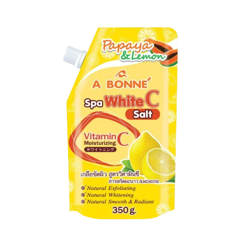 Muối Tắm Tẩy Tế Bào Chết A Bonné #Spa White C Salt (350g)