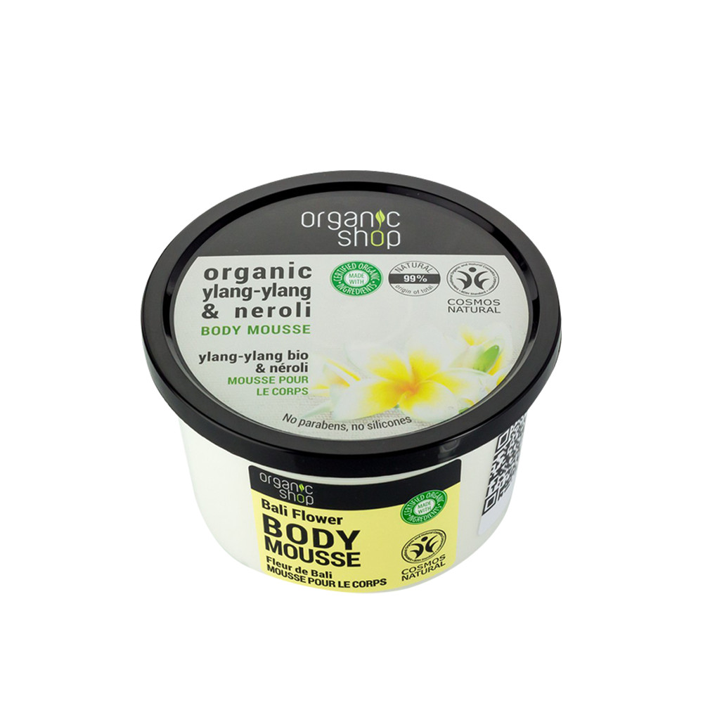 Kem Dưỡng Da Body Organic Shop Ylang Ylang & Neroli Body Mousse (250ml)