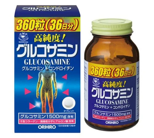 Viên Uống Bổ Xương Khớp Glucosamine Orihiro (360 viên)