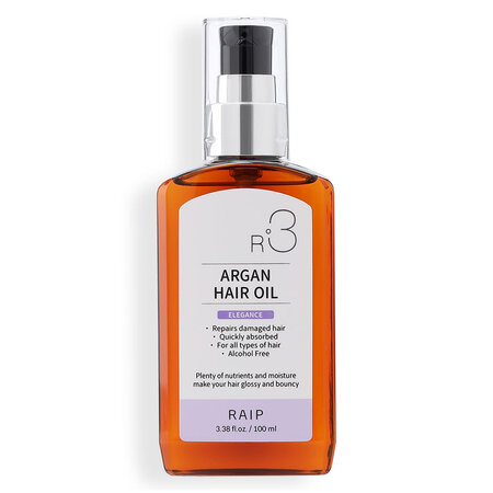 Dầu Dưỡng Hỗ Trợ Phục Hồi Tóc Hư Tổn Raip R3 Argan Hair Oil  "Elegance" (100ml)
