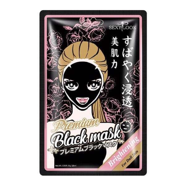 Mặt Nạ Hoa Hồng Dưỡng Sáng Da Sexylook Intensive Brightening Premium Black Facial Mask (28ml)