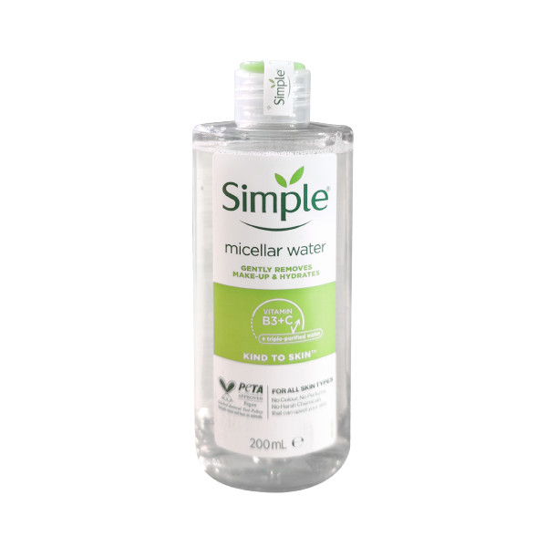 Nước Tẩy Trang Simple Kind To Skin Micellar Cleansing Water (200ml)