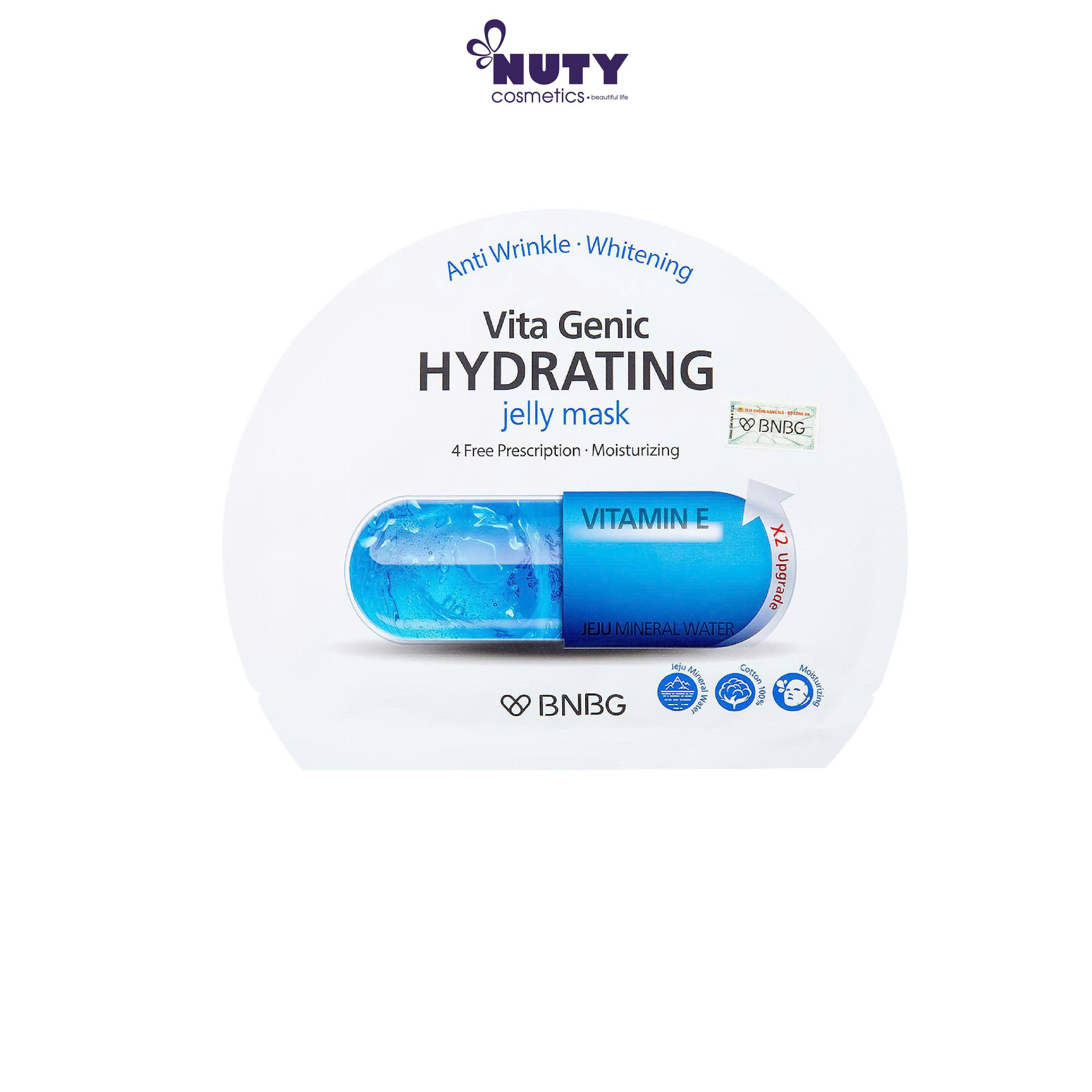 Mặt Nạ Thạch Dưỡng Ẩm Đa Tầng BNBG Vita Genic Hydrating Jelly Mask (30ml)