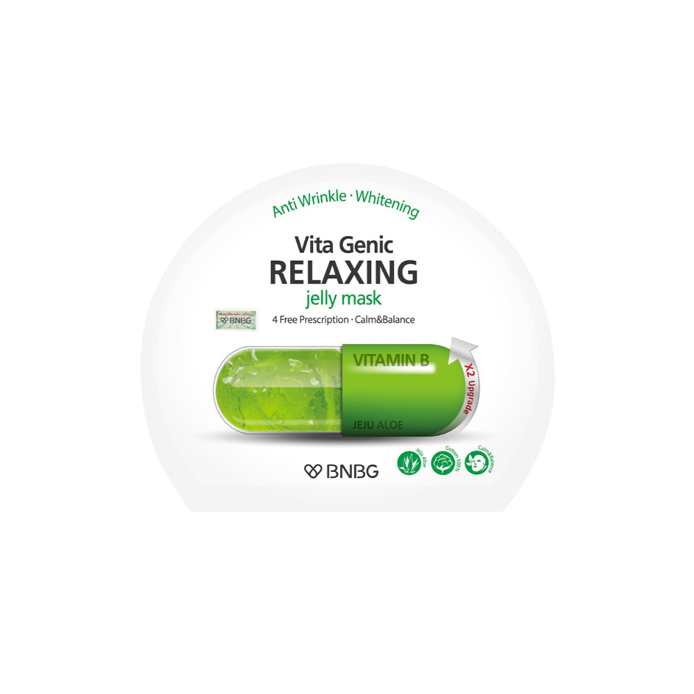 Mặt Nạ Thạch Phục Hồi Da BNBG Vita Genic Relaxing Jelly Mask (30ml)