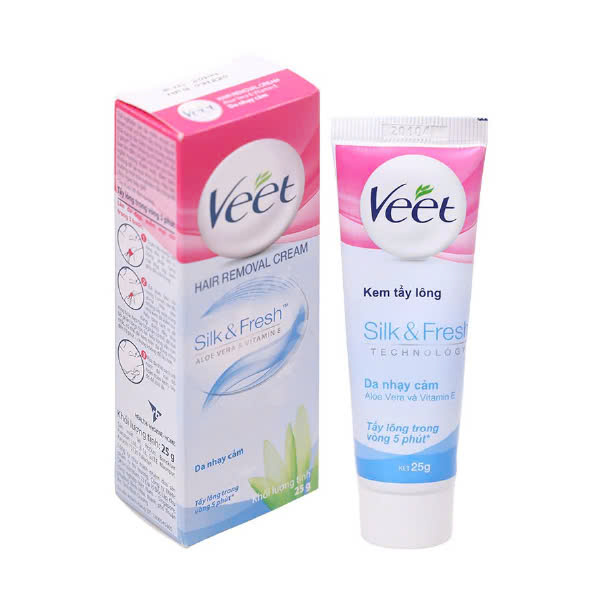 Tẩy lông Veet 25g #Xanh