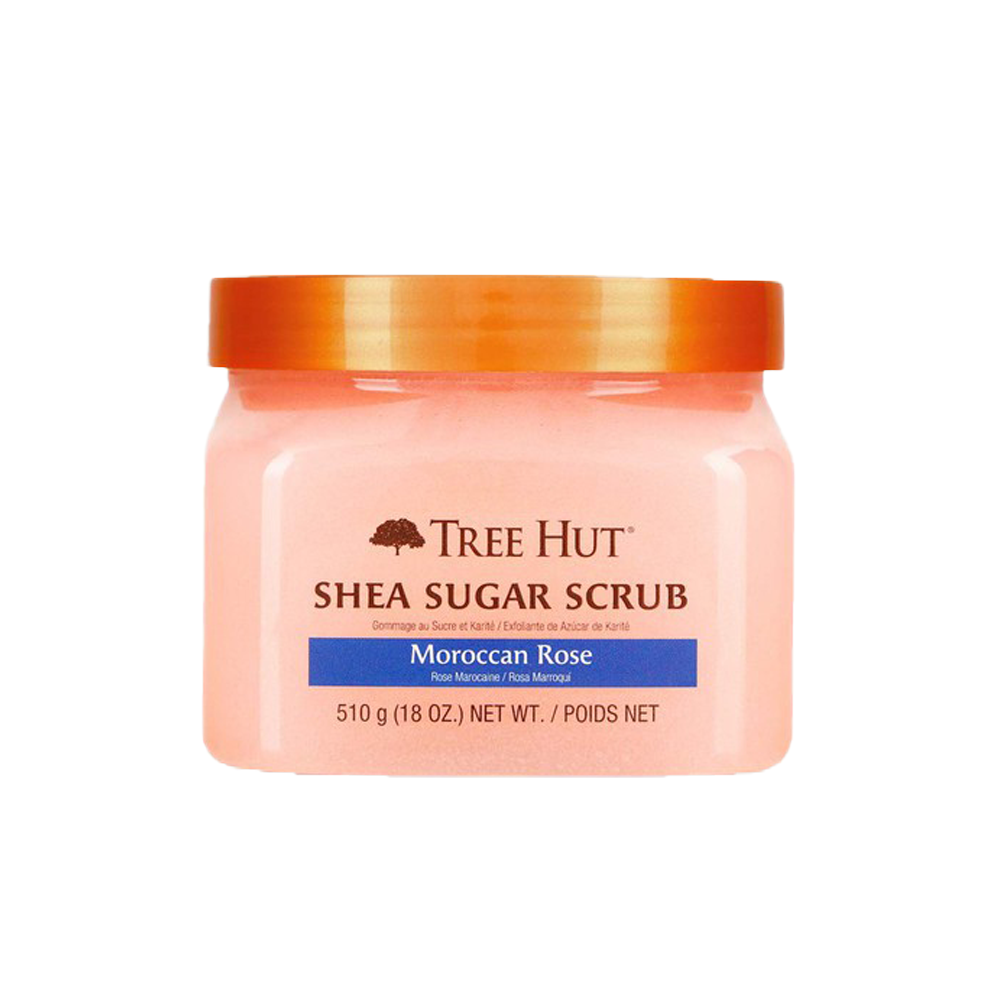 Tẩy Tế Bào Chết Toàn Thân Tree Hut Moroccan Rose Shea Sugar Scrub (510g)
