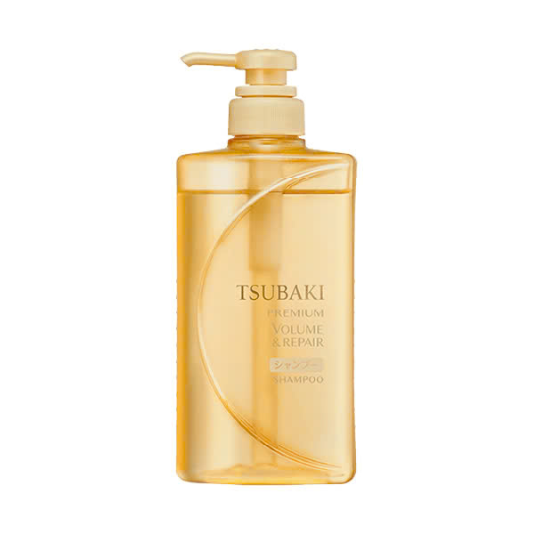 Dầu Gội Phục Hồi Hư Tổn, Ngăn Rụng Tóc Tsubaki Premium Volume & Repair (490ml)