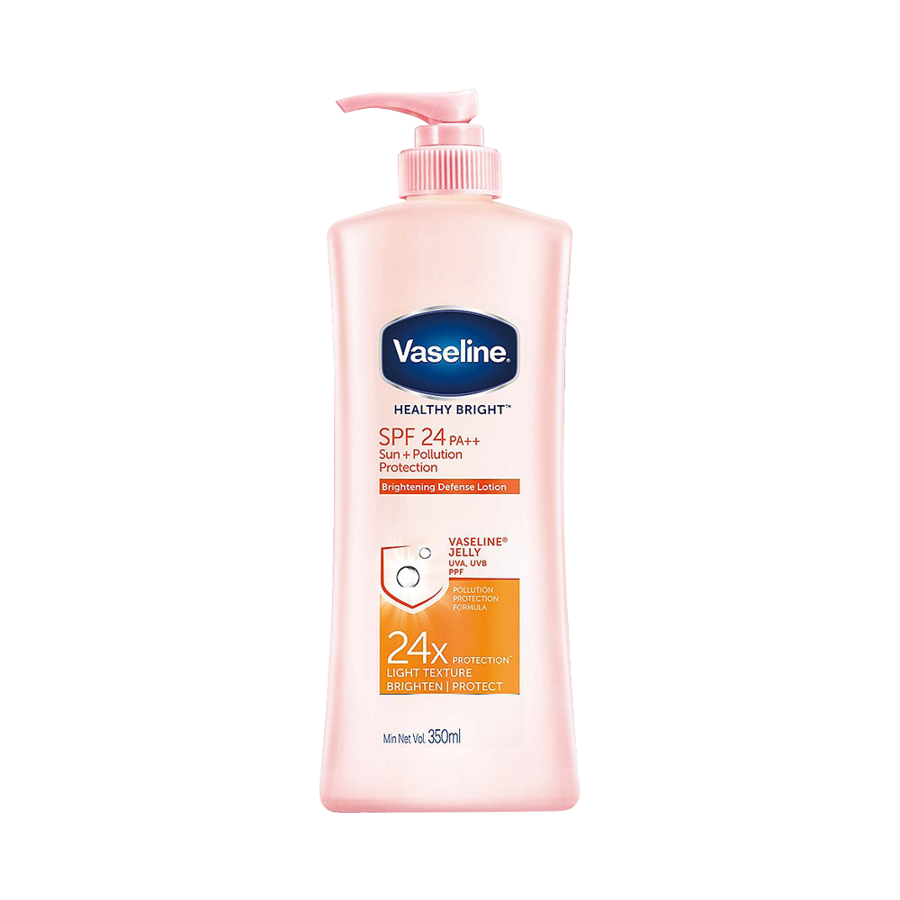 Sữa Dưỡng Thể Vaseline Healthy White Sun + Pollution Protection SPF24/PA++ (350ml)