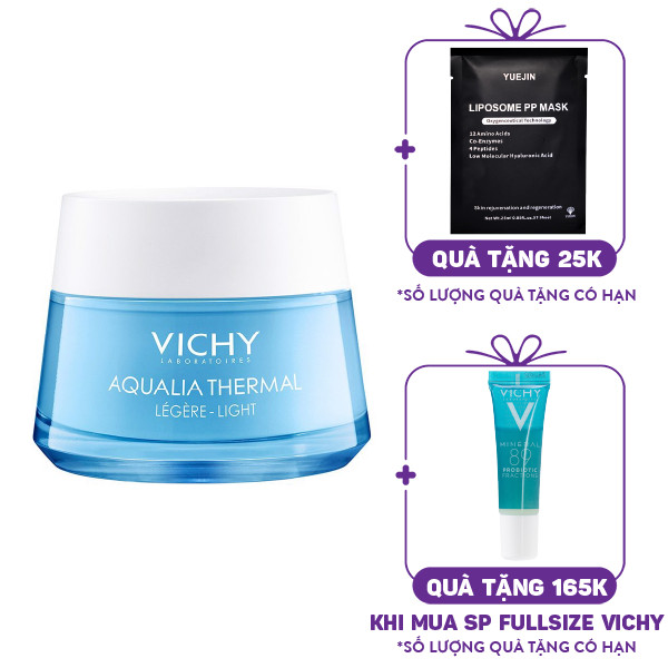 Kem Dưỡng Da Vichy Aqualia Thermal Rehydrating Light Cream (50ml)
