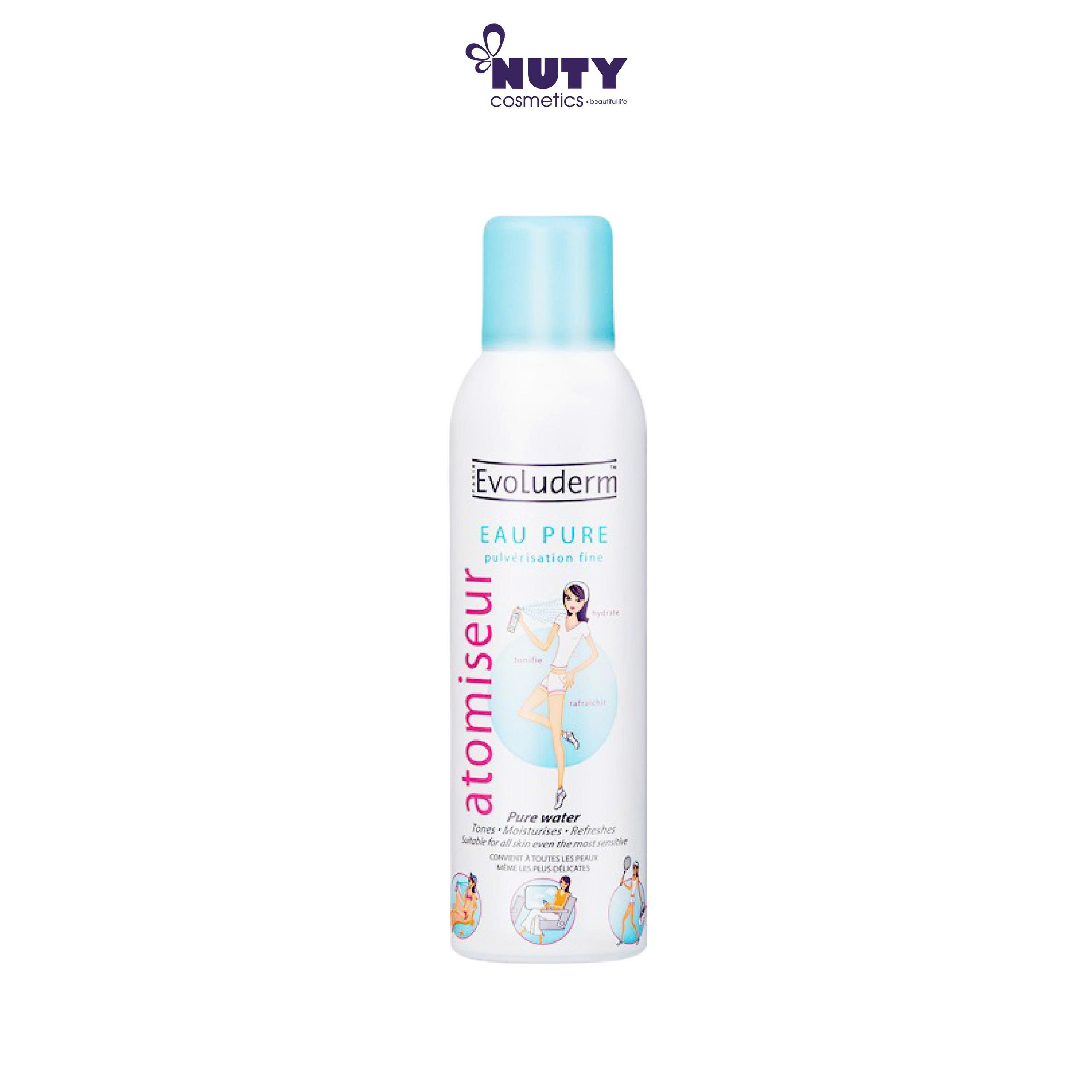 Xịt Khoáng Evoluderm Pure Water Spray (150ml)