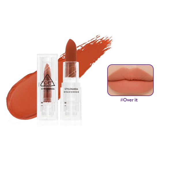 Son 3CE Soft Matte Lipstick - #Over It