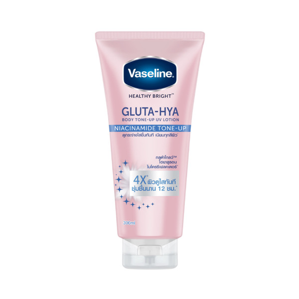 Sữa Dưỡng Thể Nâng Tông Tức Thì Vaseline Gluta-Hya Niacinamide Healthy Bright Gluta-Hya Body Tone-Up UV Lotion (300ml)