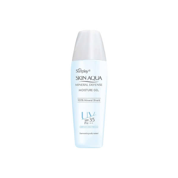 (DATE 04/2025) Gel Chống Nắng Vật Lý Sunplay Skin Aqua Mineral Defense Moisture Gel SPF35 PA+++ (25g)