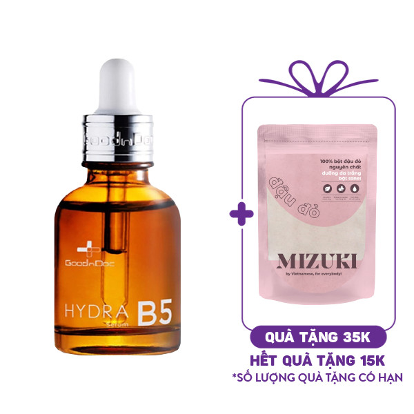 Tinh Chất Cấp Nước, Hỗ Trợ Phục Hồi Da GoodnDoc Hydra B5 Serum (30ml)