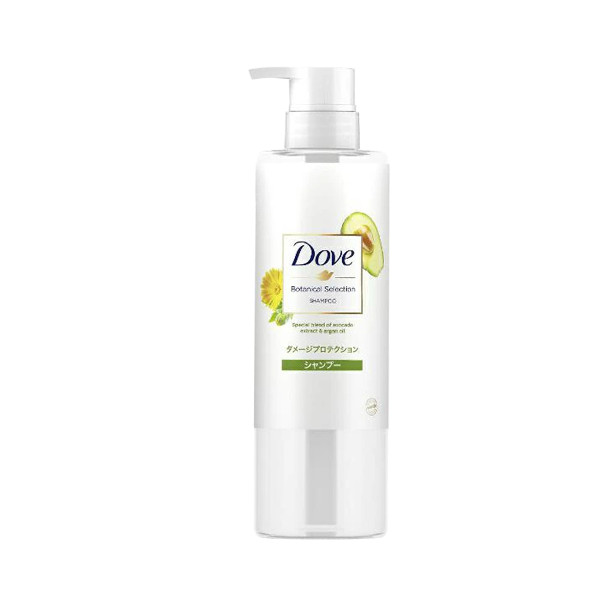 Dầu Gội Phục Hồi Hư Tổn Chiết Xuất Bơ & Dầu Argan Dove Botanical Selection with Avocado Extract & Argan Oil Shampoo (500g)