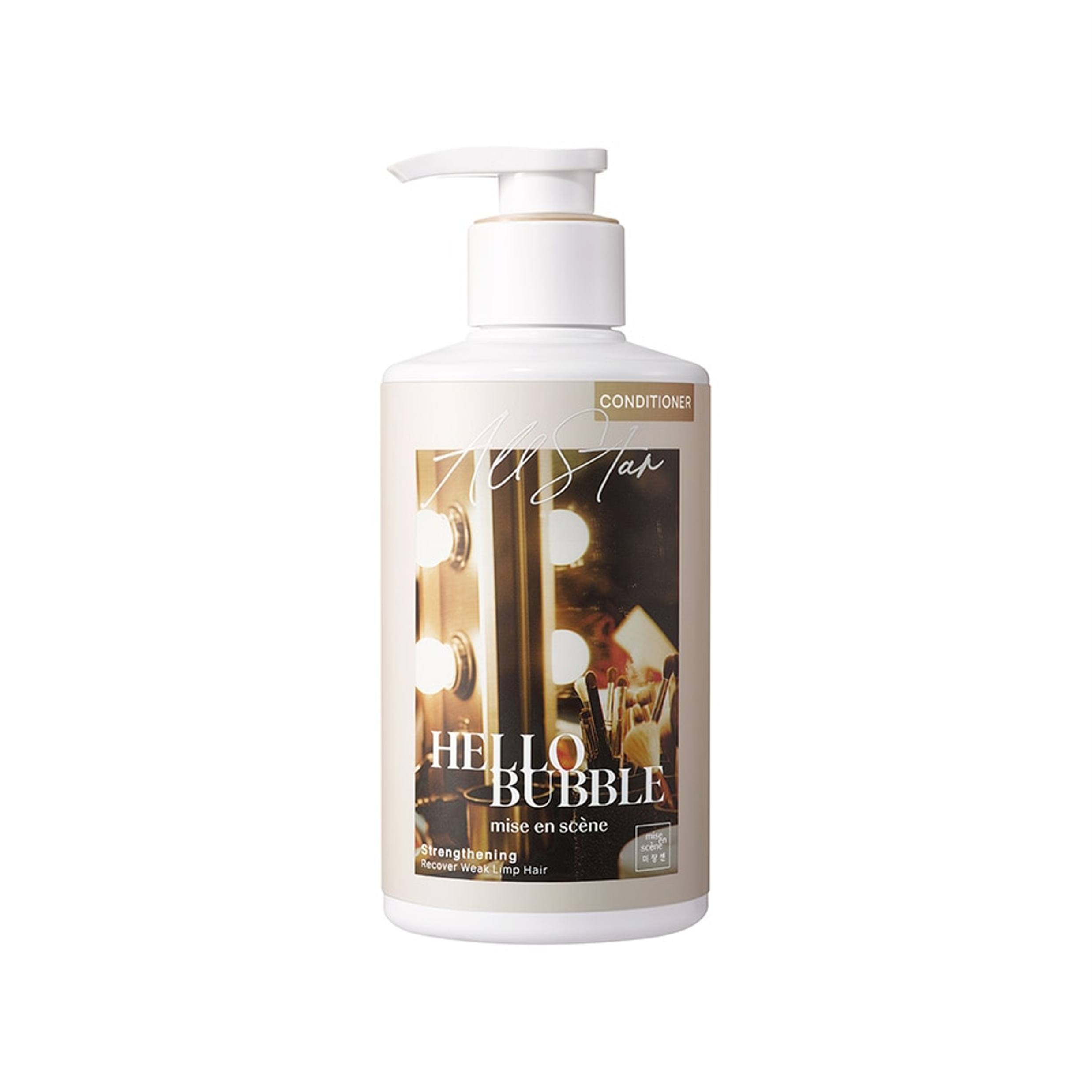 Dầu Xả Dưỡng Tóc Suôn Mượt Chắc Khoẻ Mise En Scene Hello Bubble All Star Conditioner (500ml)- #Strengthening