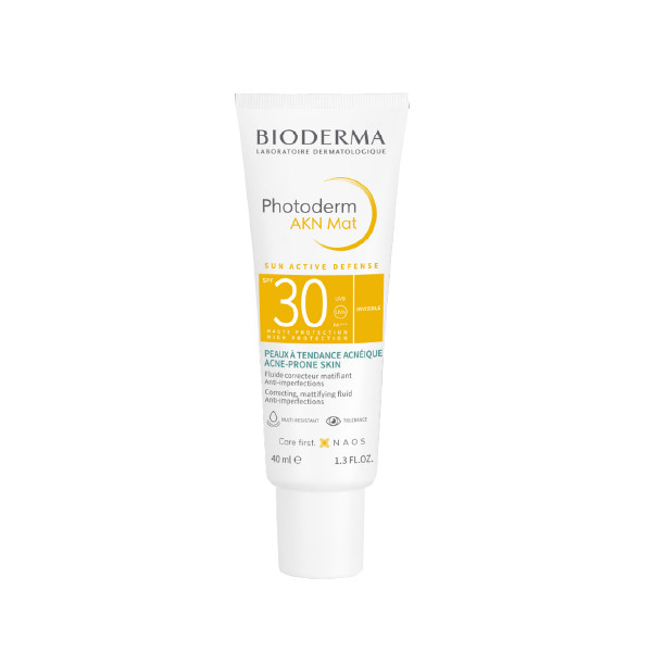 Kem Chống Nắng Cho Da Dầu Mụn Bioderma Photoderm AKN Mat SPF30 (40ml)