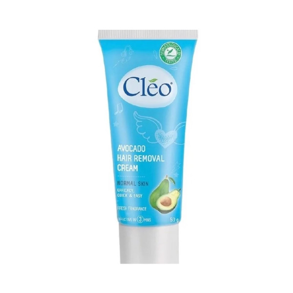 Kem Bơ Tẩy Lông Cho Da Thường Cleo Avocado Hair Removal Cream Normal Skin (50g)
