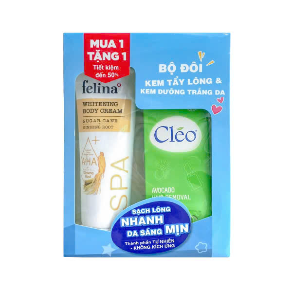Kem Bơ Tẩy Lông Dạng Sữa Dành Cho Mọi Loại Da Cleo Avocado Hair Removal Lotion (90ml)