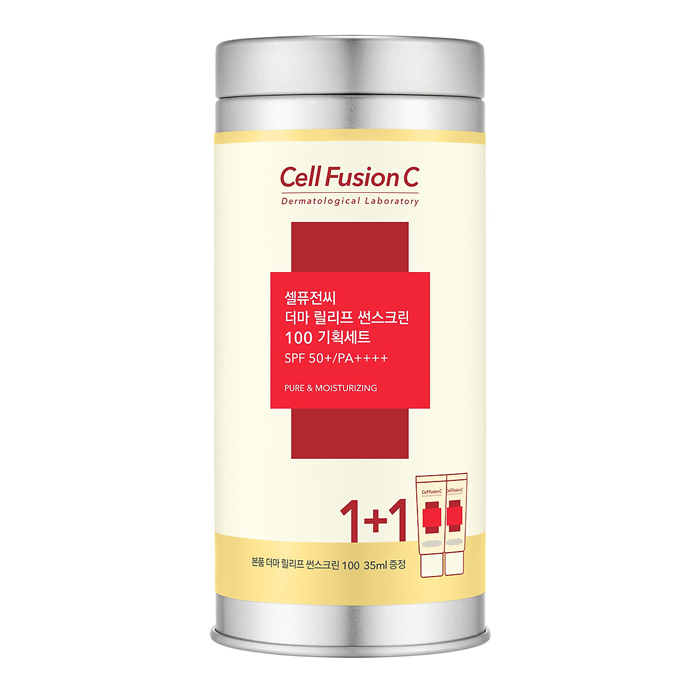 Céll Fùsion C Derma Relief Sunscreen 100 SPF50+/PA++++ (35ml x 2)