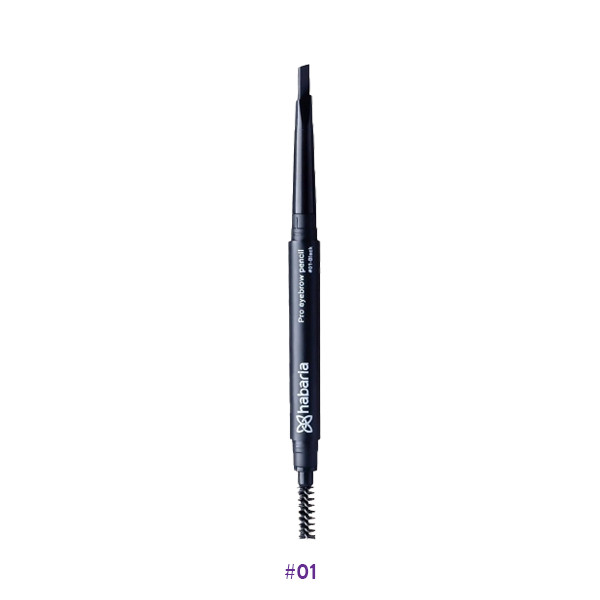 Chì Kẻ Mày 2 Đầu Habaria Pro EyeBrow Pencil (5g) - #01