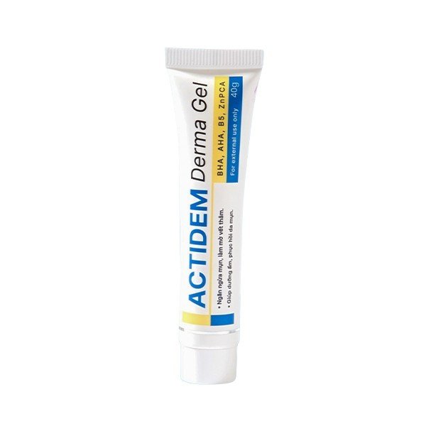 Gel Hỗ Trợ Giảm Mụn Giảm Thâm Actidem Derma Gel - 40g