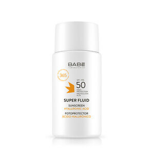 Kem Chống Nắng BABE Dưỡng Ẩm Super Fluid Sunscreen Hyaluronic Acid (50ml)