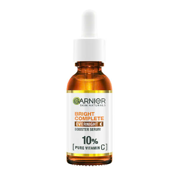 Serum Ban Đêm Hỗ Trợ Sáng Da, Giảm & Ngừa Thâm Garnier Bright Complete Overnight Serum (30ml)