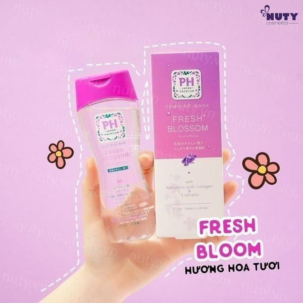 Dung Dịch vệ Sinh PH Japan Premium Feminine Wash Passionate Bloom