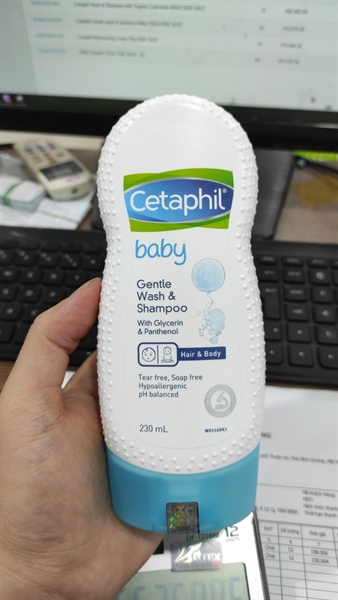 Cetaphil Gentle Wash & Shampoo Baby 230ml 205K - SRM mini
