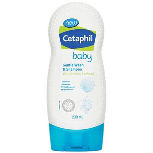 Sữa tắm gội toàn thân cho bé Cetaphil Baby Wash and Shampoo (230ml)