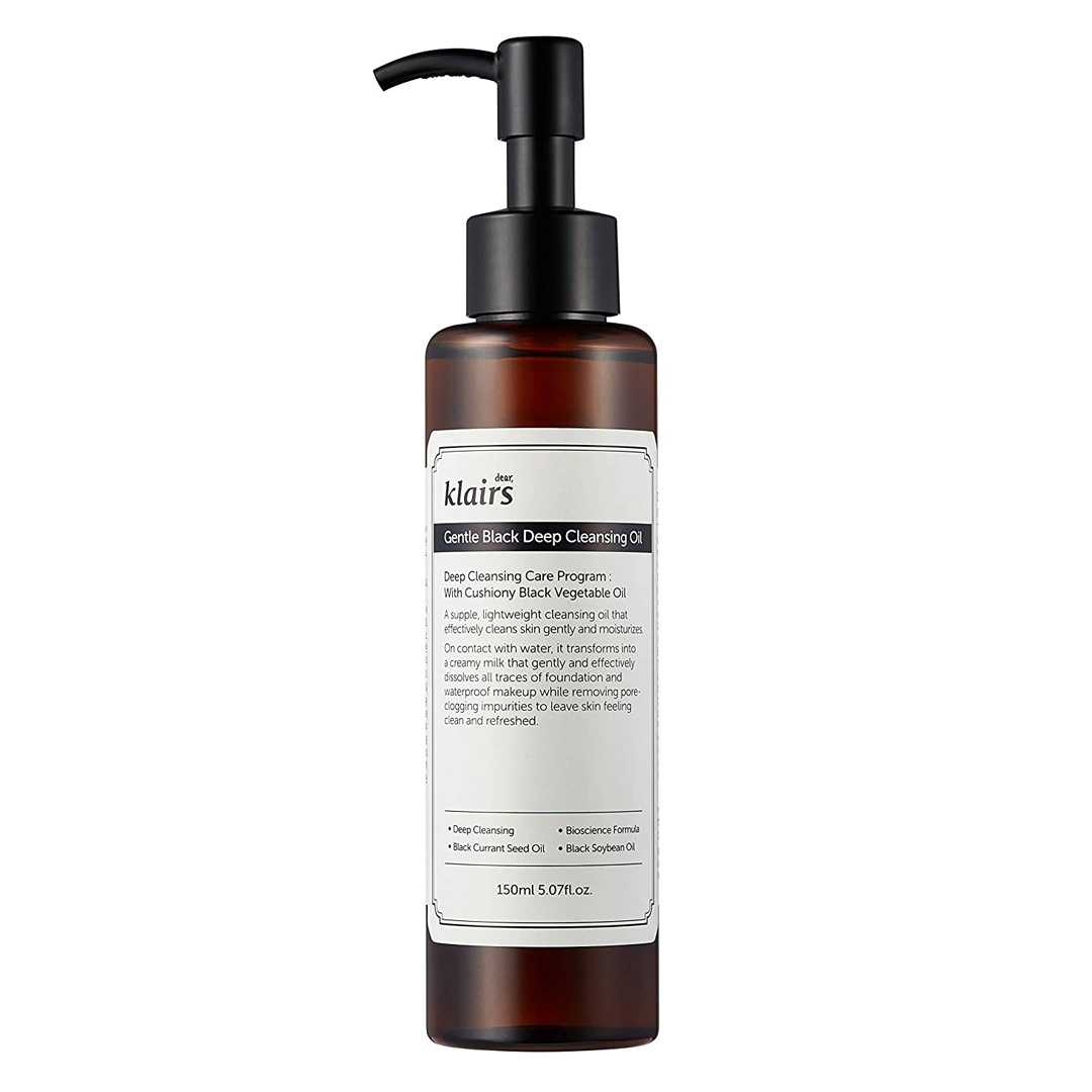 Dầu Tẩy Trang Klairs Gentle Black Deep Cleansing Oil (150ml)