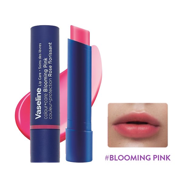 Son Dưỡng Môi Có Màu Vaseline Colour+Care #Blooming Pink (3g)