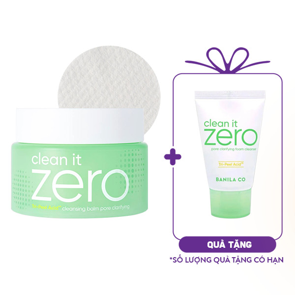 Toner Dạng Miếng Làm Sạch Tế Bào Chết BANILA CO Clean It Zero Toner Pad Pore Clarifying (120ml/60 miếng)