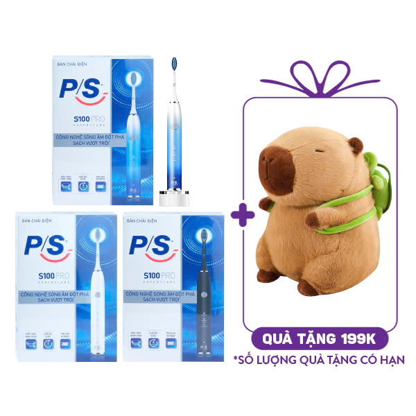 Bàn Chải Điện Công Nghệ Sóng Âm P/S S100 Pro Expertcare