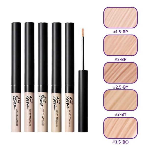 Kem Che Khuyết Điểm Clio Kill Cover Airy-Fit Concealer (3g)