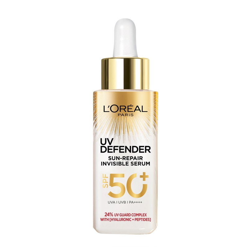 Serum Chống Nắng Phổ Rộng Mỏng Nhẹ Loreal UV Defender Sun-Repair Invisible Serum SPF 50+ PA++++ (30ml)