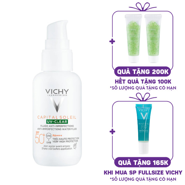 Kem Chống Nắng Dành Cho Da Dầu Mụn Vichy UV-Clear Anti-Imperfections (40ml)