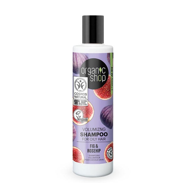 Dầu Gội Organic Shop Volumizing Shampoo For Oily Hair Fig And Rosehip (280ml)