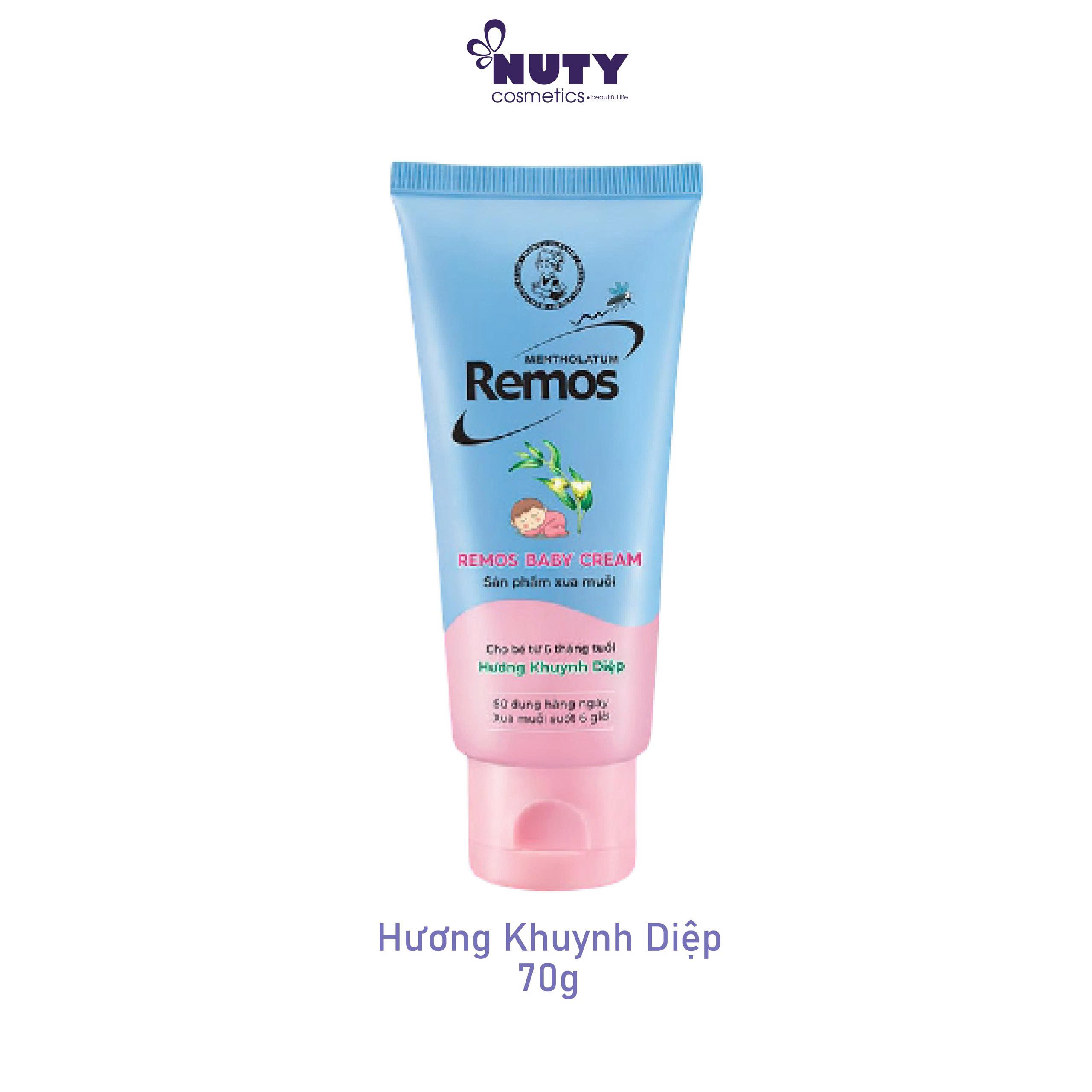 Kem Xua Muỗi Remos Cho Bé Hương Khuynh Diệp (70g)