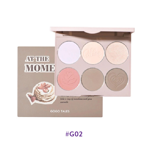 Bảng Phấn Tạo Khối Gogo Tales Nude Light Shadow Highlight Contouring Disk
