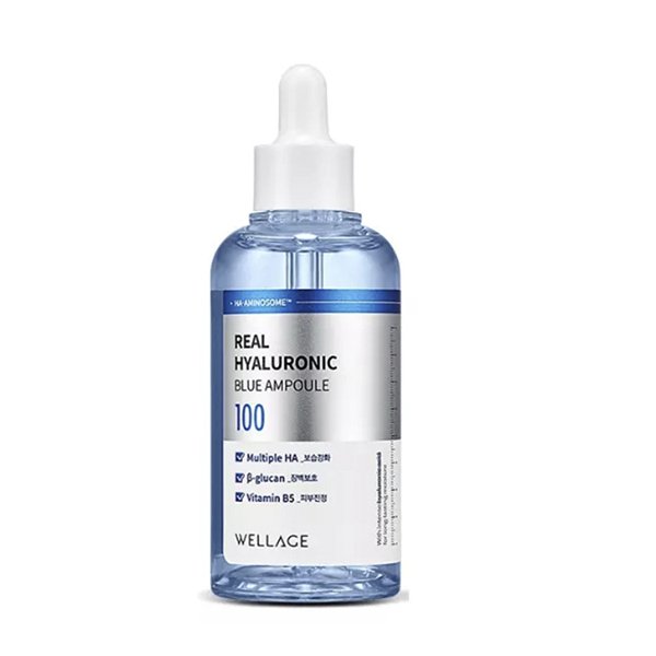 Tinh Chất Cấp Ẩm Wellage Real Hyaluronic Blue Ampoule 100 (75ml)