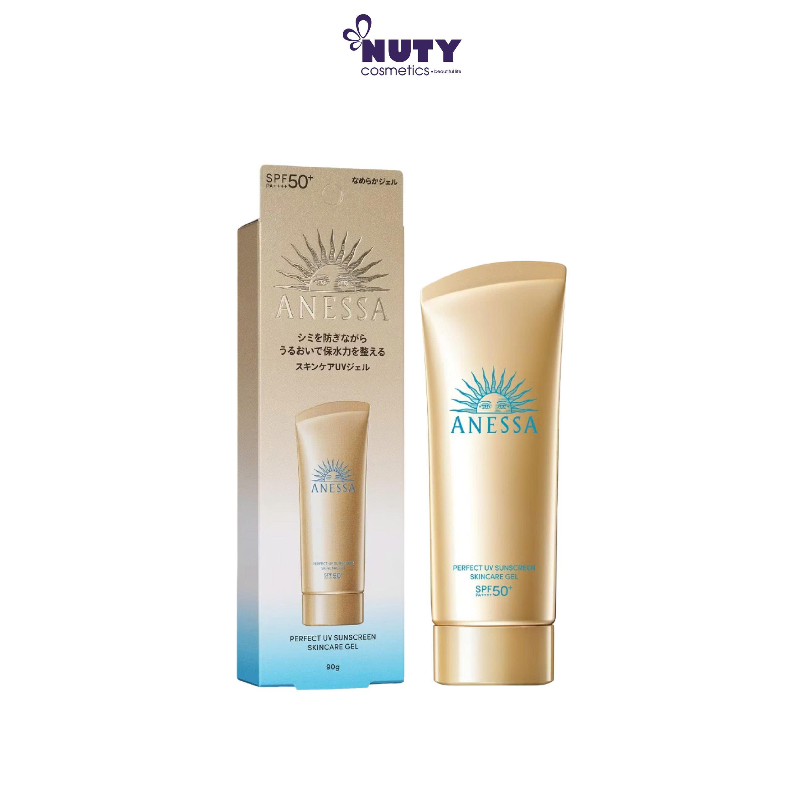 Gel Chống Nắng Dưỡng Da Anessa Perfect UV Sunscreen Skincare Gel SPF 50+ PA++++ (90g)