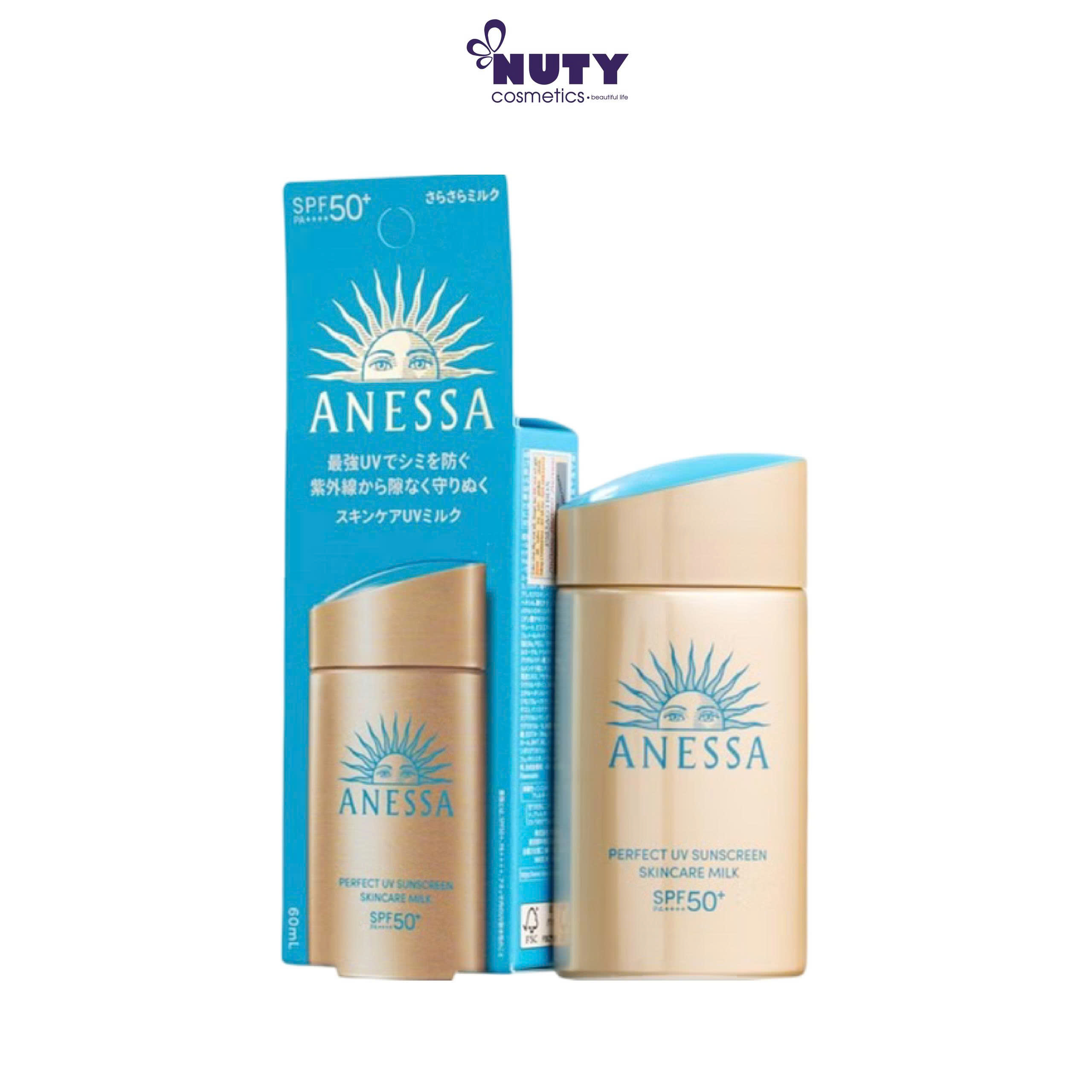 Sữa Chống Nắng Bảo Vệ Da Anessa Perfect UV Sunscreen Skincare Milk (60ml)