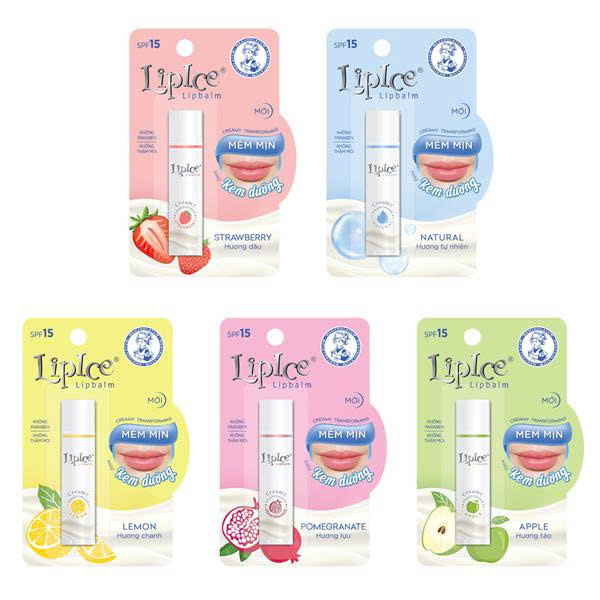 Son Dưỡng Kem Mịn LipIce Creamy Lipbalm SPF15 (4.3g)
