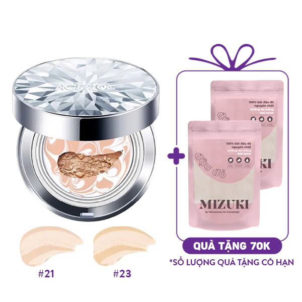 Phấn Nền Lạnh Kim Cương AGE20's Essence Cover Pact Original SPF 50+/PA +++ (12.5g)