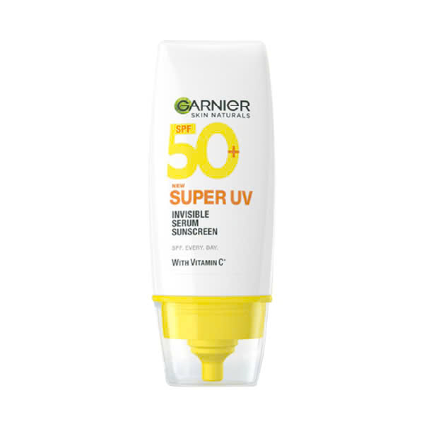Serum Chống Nắng Bảo Vệ Tối Ưu Garnier Skin Naturals Super UV Invisible Serum Sunscreen SPF 50+ PA++++ (30ml)