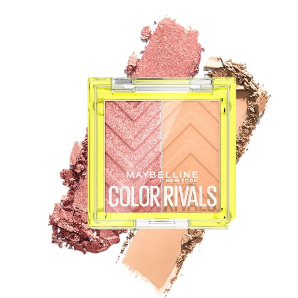 Bảng Phấn Mắt Maybelline 2 Màu Extra x Lowkey Color Rivals Shadow Duo Palette (3g)